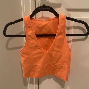 Aurora Crop Ribbed Tank from Athleta